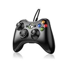 XBOX360 DUAL SHOCK BLACK WIRED