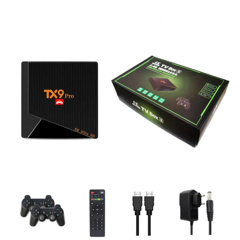 ANDROID BOX TX9 PRO GAMEPAD