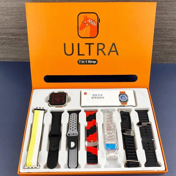SMART WATCH 7IN1 WITH METAL STRAP