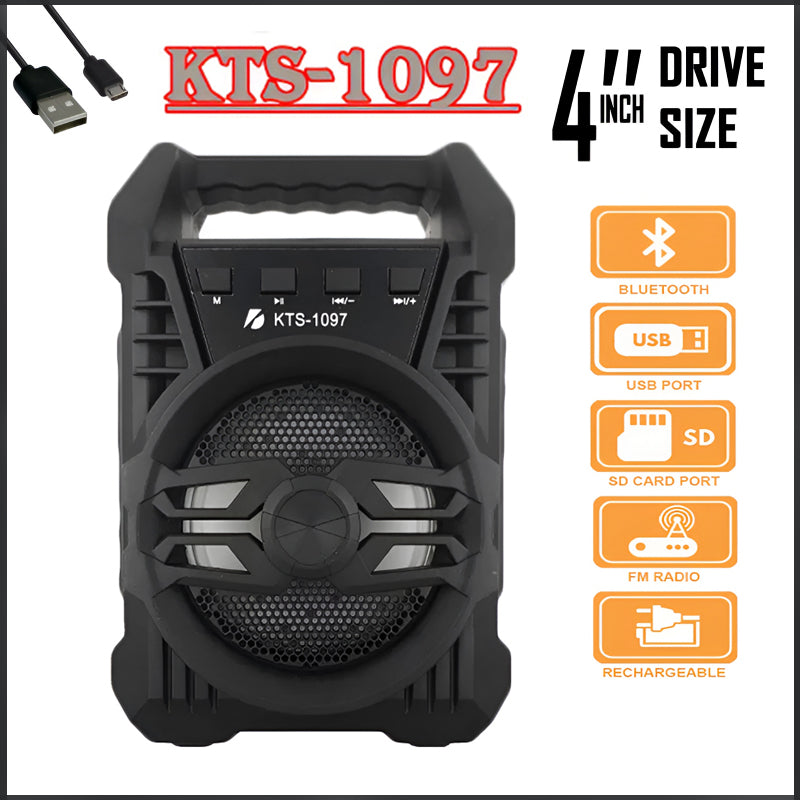 BT SPEAKER KTS1097 4''