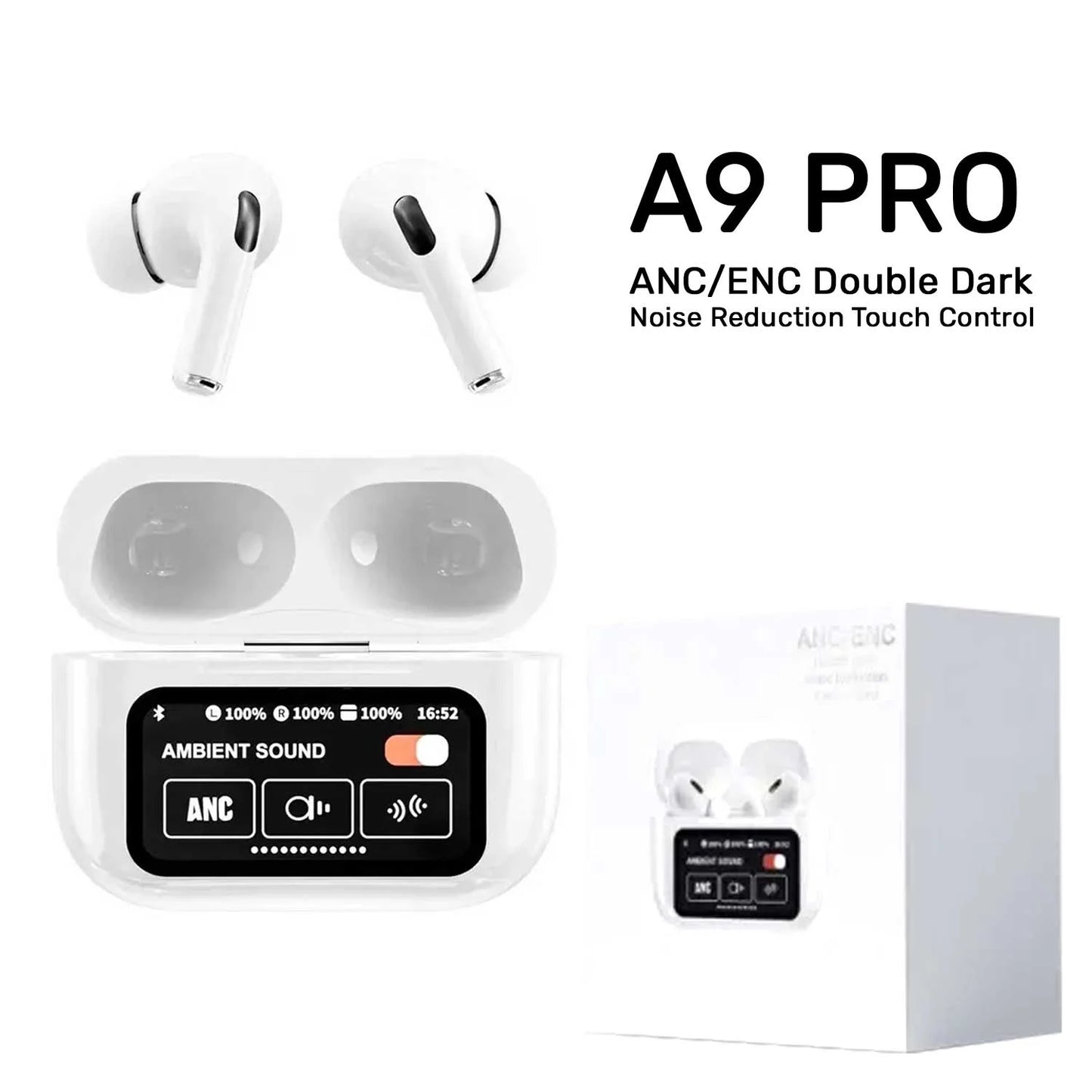 AIRPODS A9 PRO ANC BLACK