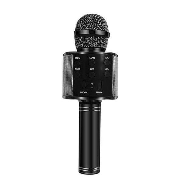 WS858 Wireless Bluetooth Karaoke Microphone ,Portable karaoke wireless microphone for Home Party Birthday