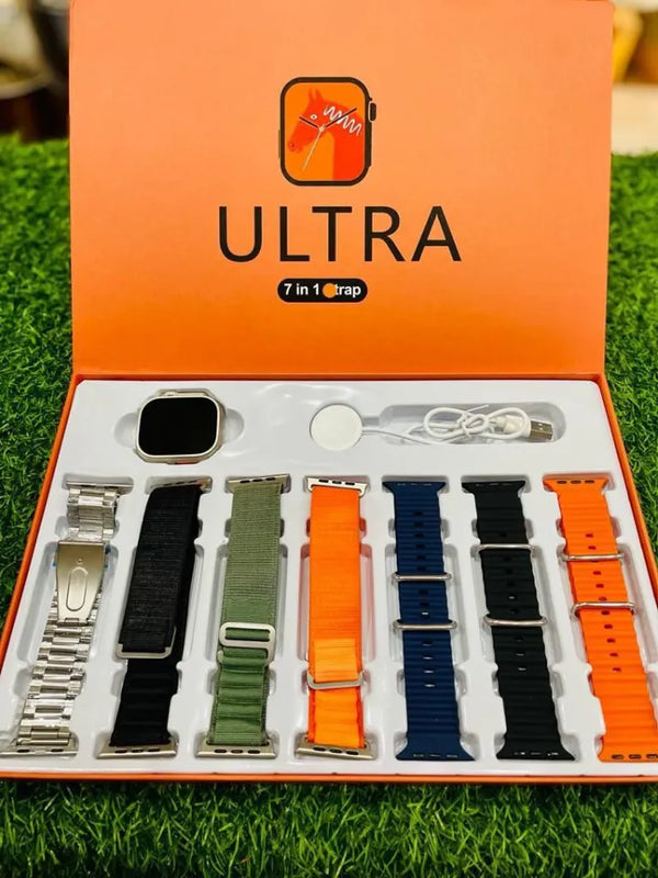 SMART WATCH 7IN1 WITH METAL STRAP