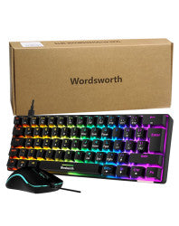 KEYBOARD MOUSE SET WIRED WORDSWORTH